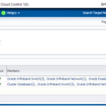Database Machine (EXADATA) Schematic problem in OEM12c