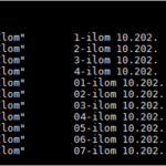 Find ILOM(s) for #exadata