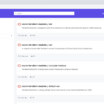 Upgrading OCI Modules for Terraform