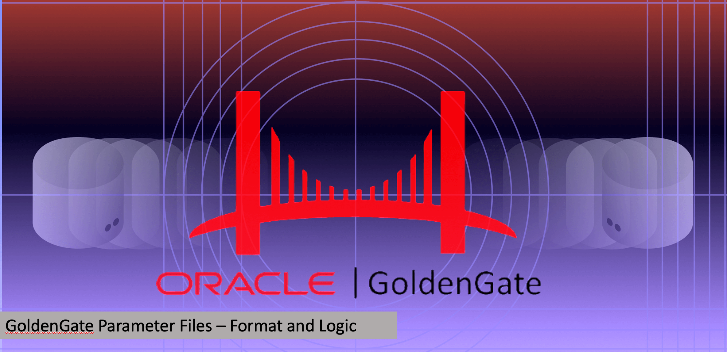oracle goldengate parameter files